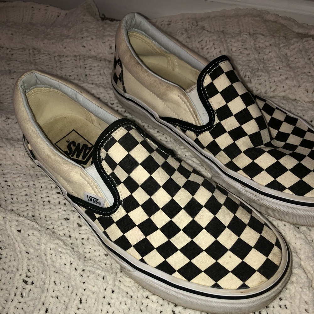 Checkered vans